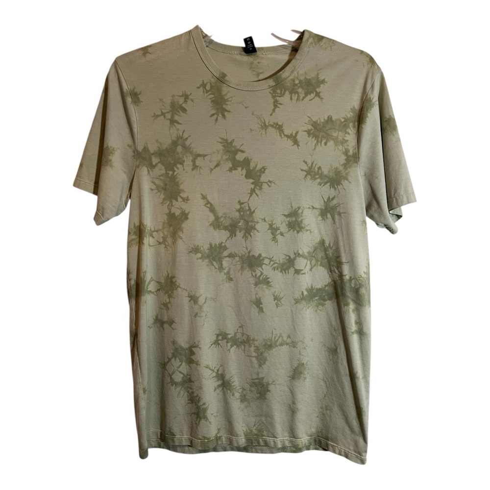 Lululemon The Fundamental Tee in New Tide Shibori Arctic Mint Size Small